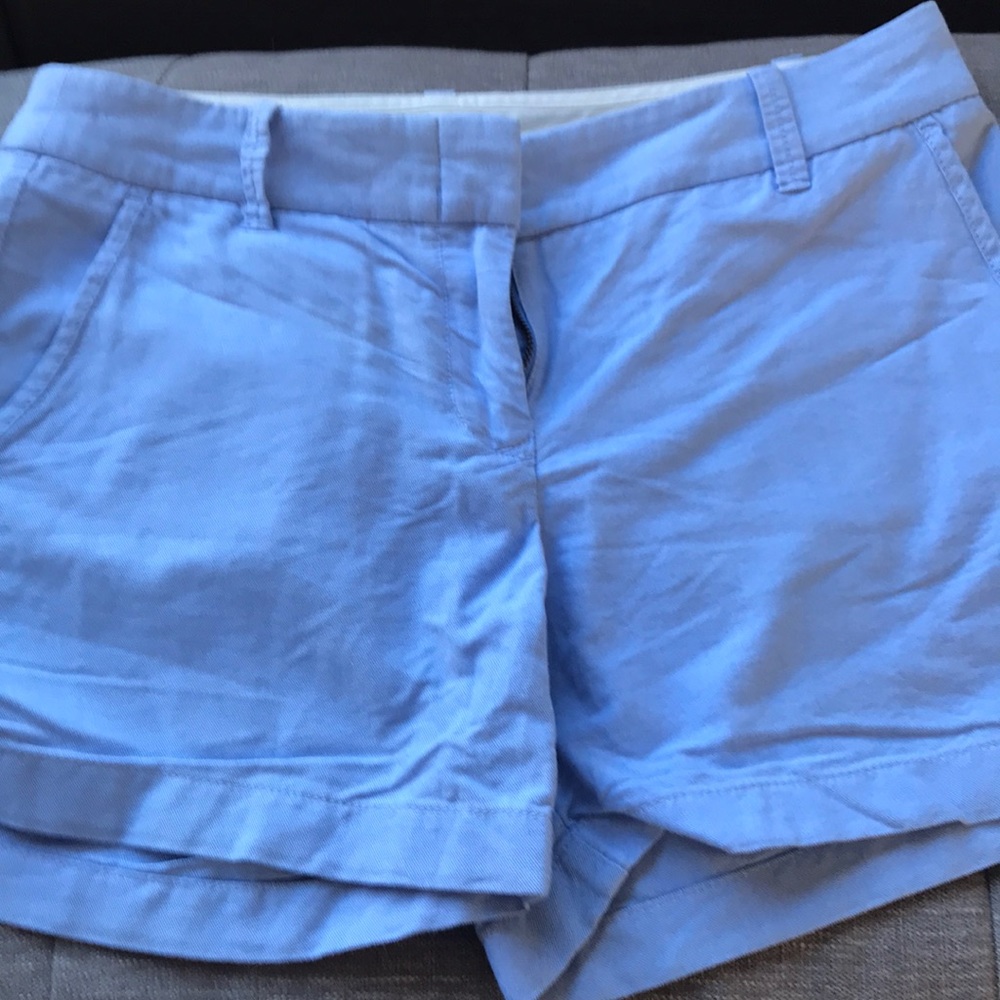 J Cree size 4 chambray shorts